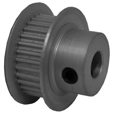 B&B Manufacturing 32MP025-6FA3, Timing Pulley, Aluminum, Clear Anodized,  32MP025-6FA3